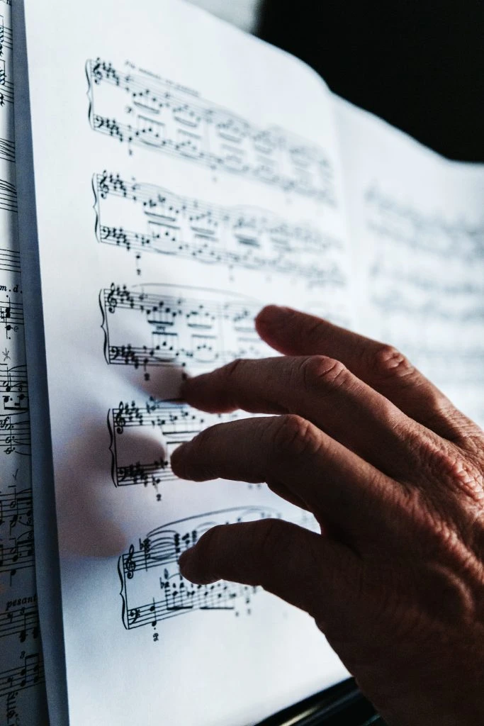 Person Reading Notation