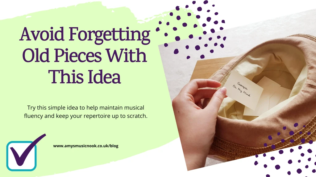 Avoid Forgetting Old Pieces With This Idea