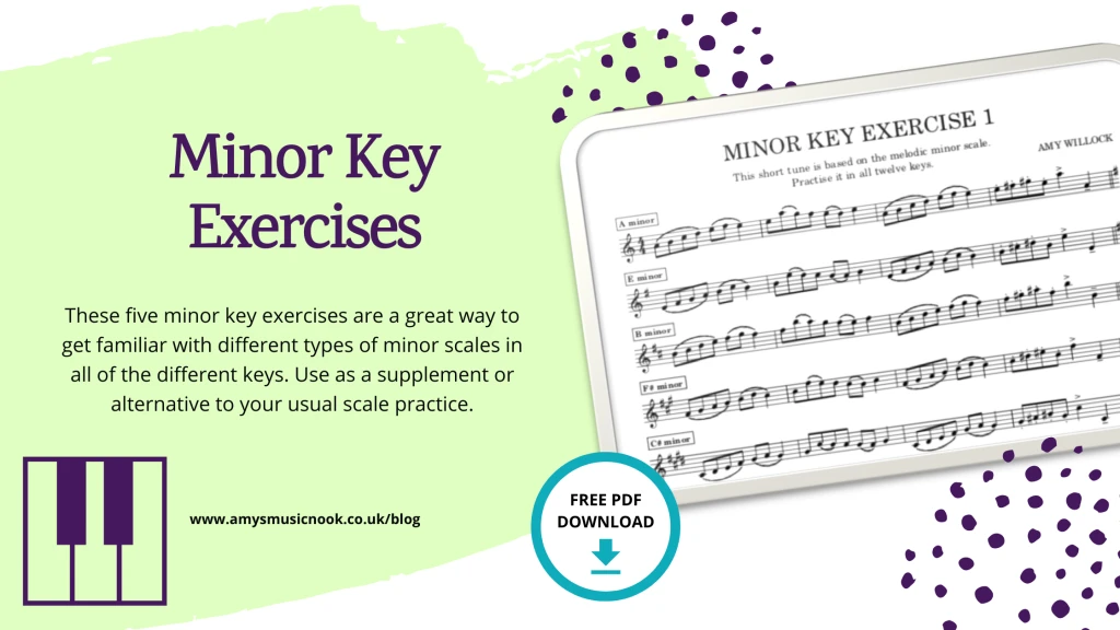 Minor Key Exercises Title Image